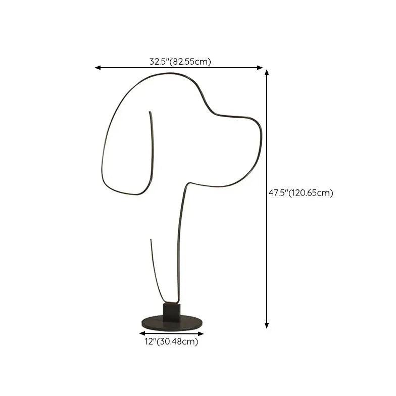 Moderne dimmbare LED-Stehlampe im Katzendesign | boxzora