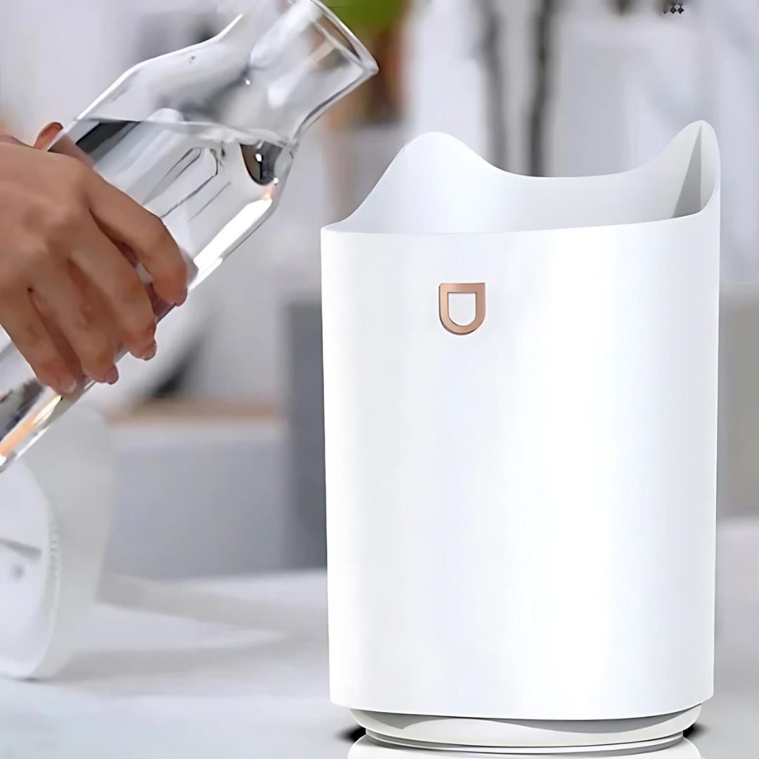 مرطب الهواء المنزلي GearTech — تقنية الرذاذ بالموجات فوق الصوتية، تحكم مثالي في الرطوبة