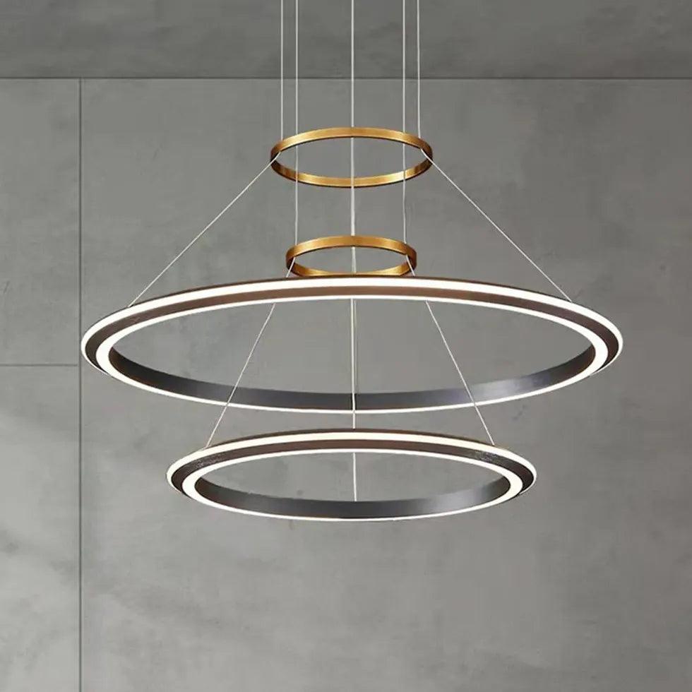 Candeeiro de teto circular LED minimalista para quarto | boxzora