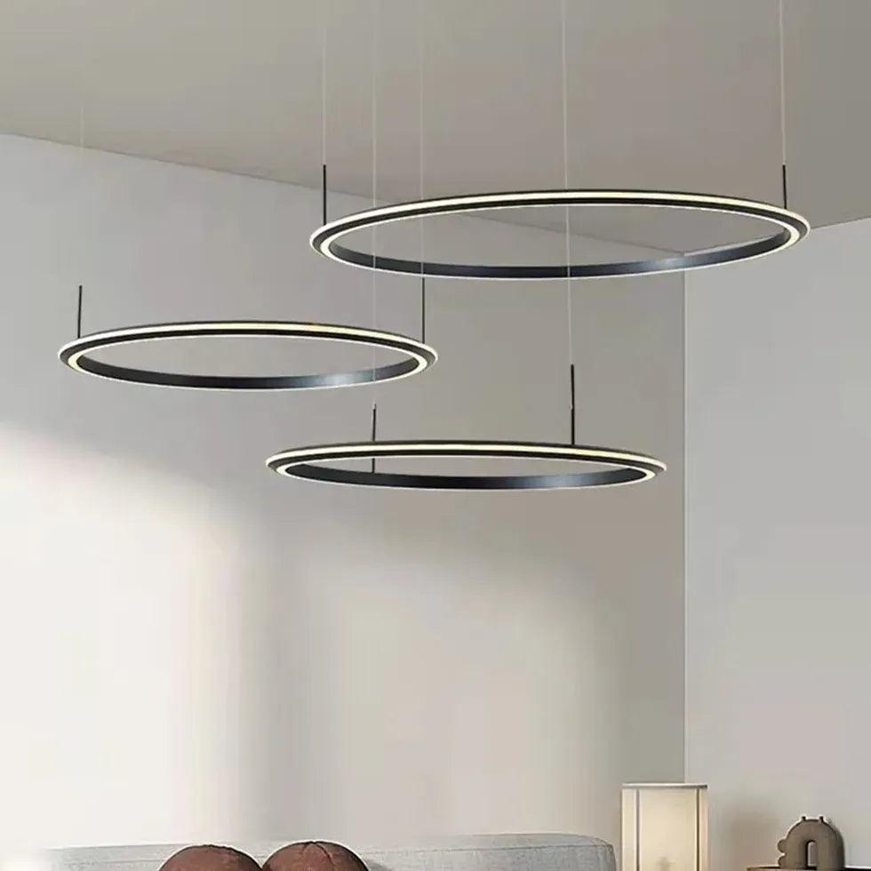 Candeeiro de teto circular LED minimalista para quarto | boxzora