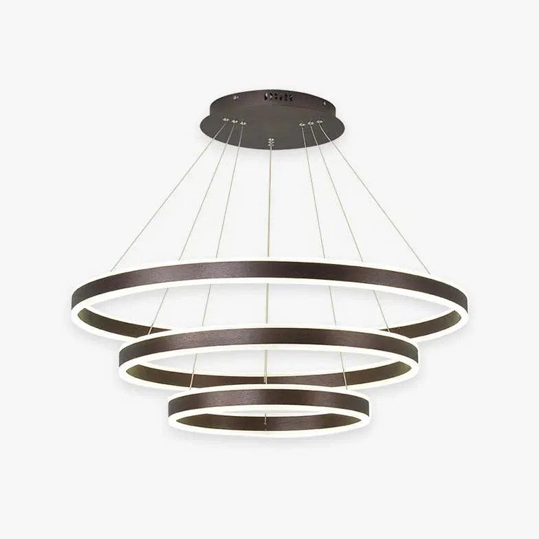 Lámpara colgante LED circular minimalista para sala de estar | boxzora
