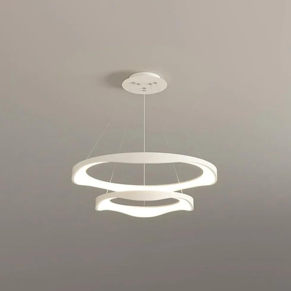 Minimalistyczne okrągłe artystyczne lampy wiszące do jadalni | boxzora