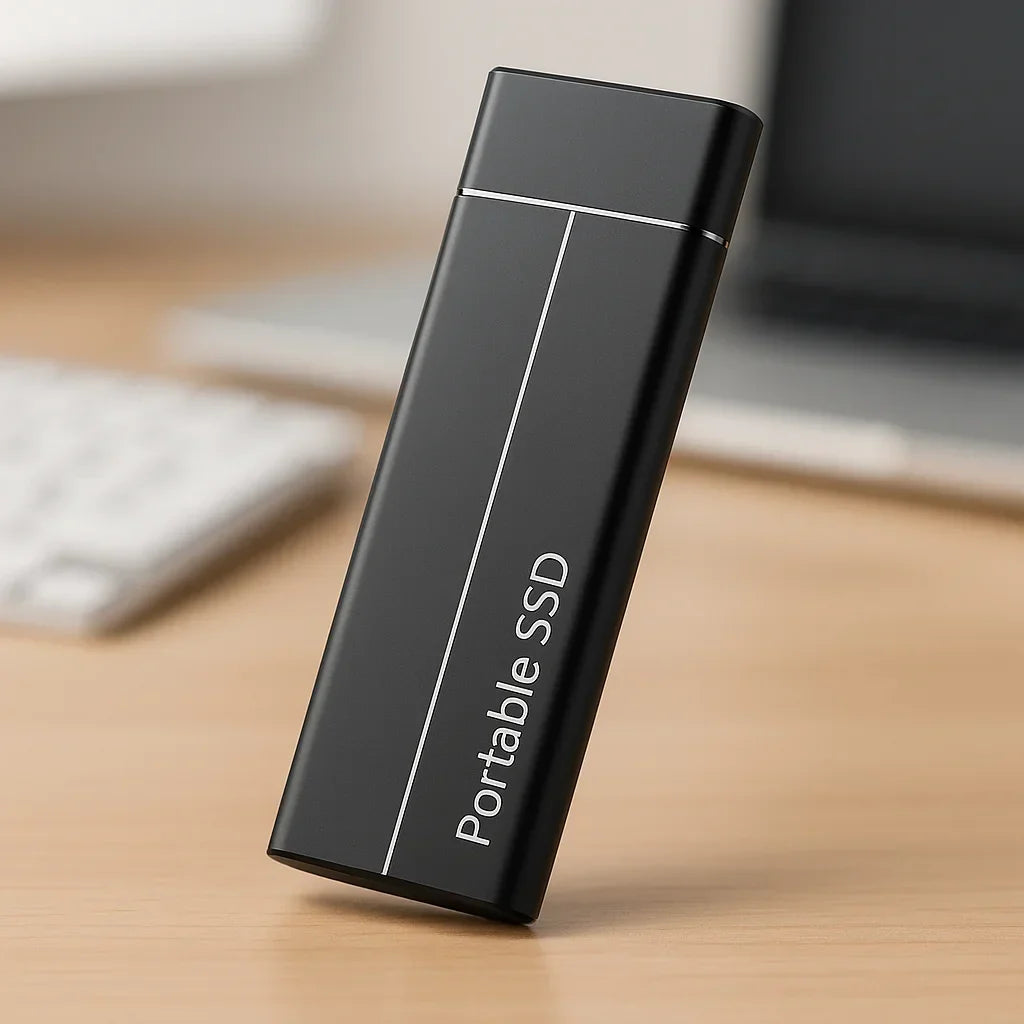 5 TB-os hordozható külső SSD-meghajtó – villámgyors átviteli sebesség