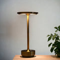 Aura moderne LED-Tischlampe – kabellos wiederaufladbar, Touch-Steuerung, minimalistisches Design
