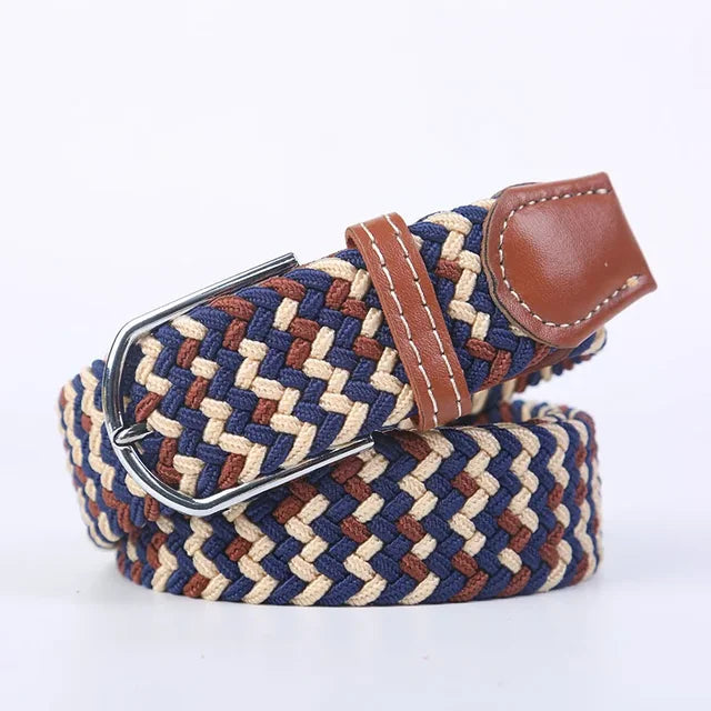 Curea elastică casual multicoloră — confort flexibil și extensibil