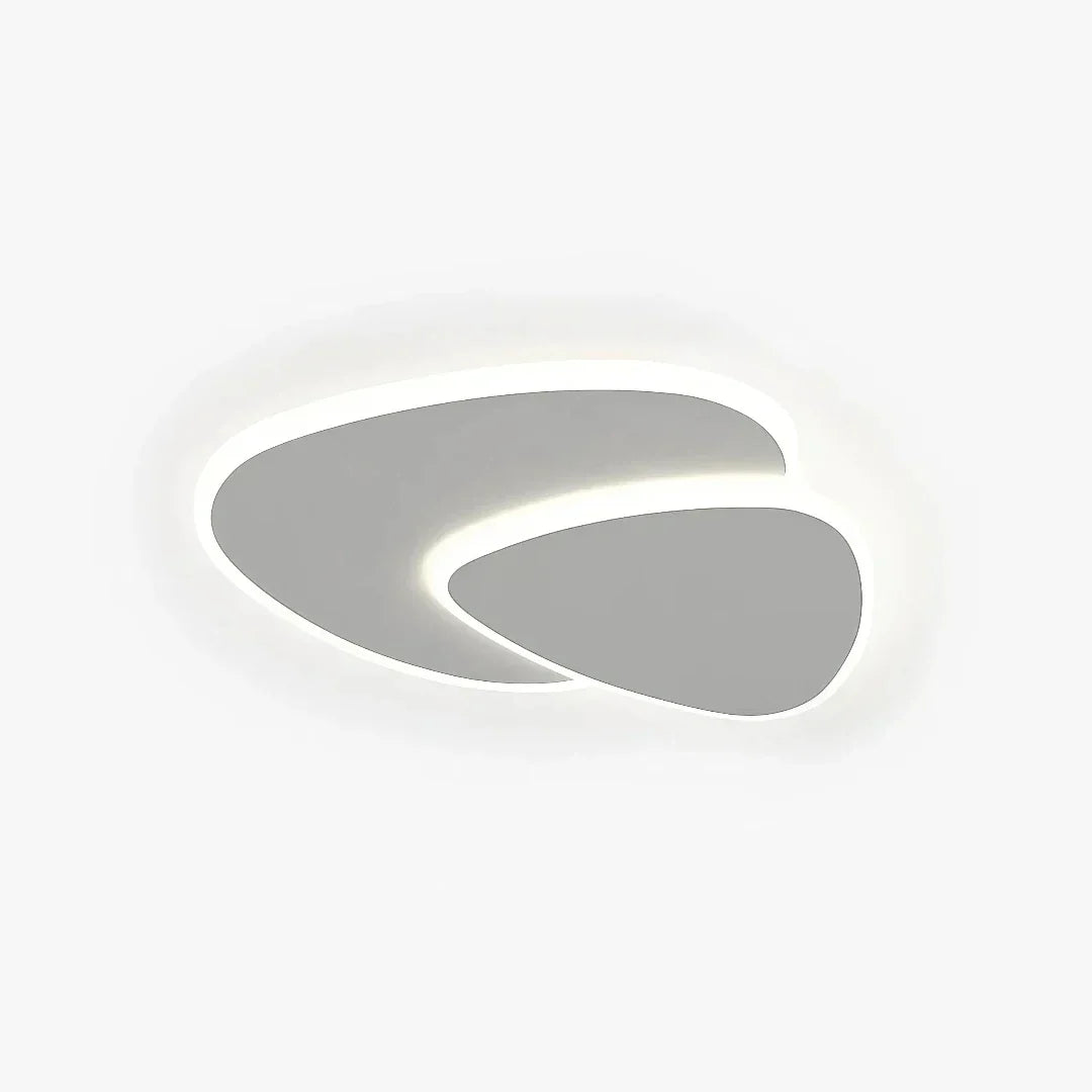 Modern Design Flush Ceiling Light White with Low Blue LED for Bedroom | boxzora
