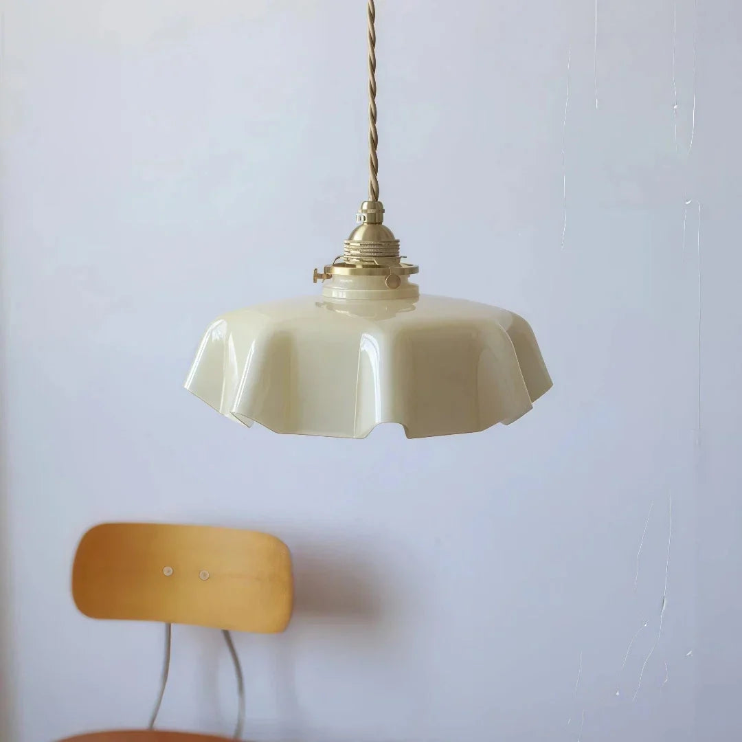 Pendelleuchte aus Macaron-Glas für das Esszimmer, höhenverstellbar | boxzora