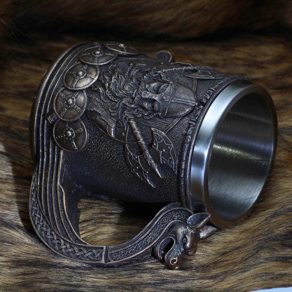 Nordic Rune-bierpul met Noorse mythologie