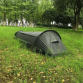 Tienda de campaña ultraligera para una persona — Diseño impermeable y resistente al viento, 690 g (24.3oz)