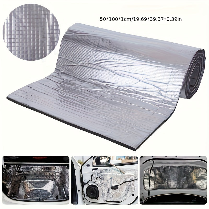 Self-Adhesive Car Insulation Foam — Thermal Acoustic Soundproofing Rubber-Plastic Material Sheets