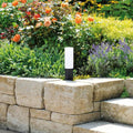 Borne lumineuse cylindrique étanche pour jardin | boxzora