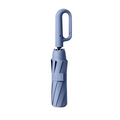 Automatic Compact Folding Umbrella — Wind-Resistant, Large Buckle Handle, Durable Construction