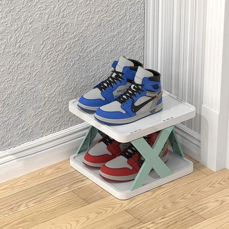 Space-Saving Shoe Rack — Modern Minimalist Design