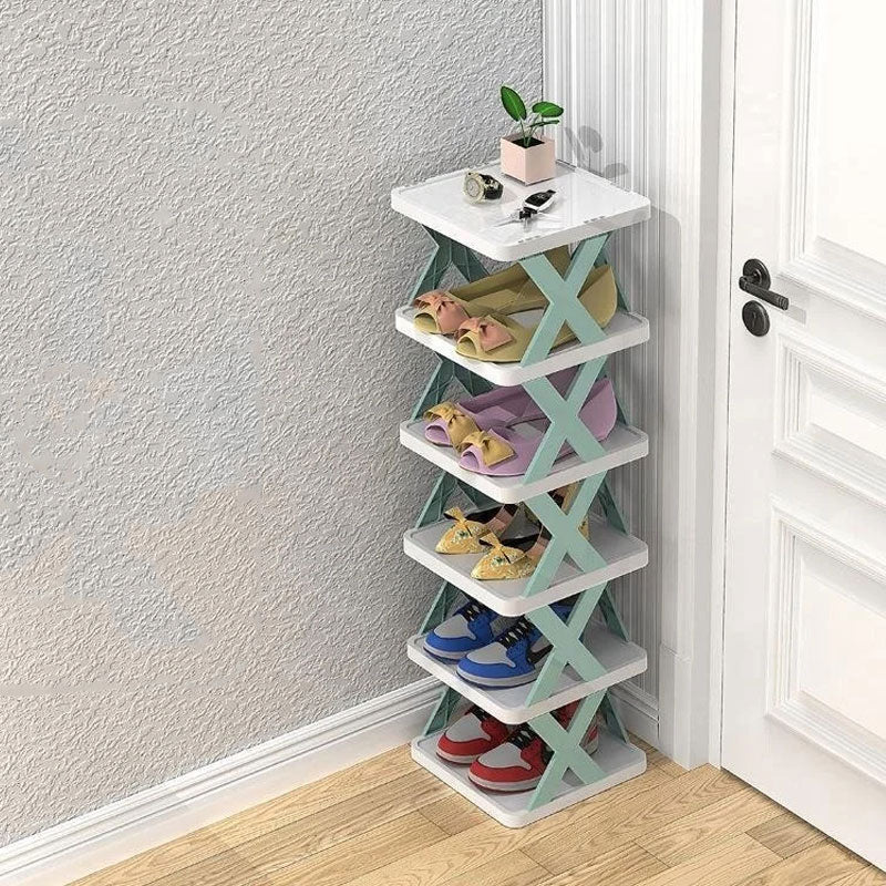 Space-Saving Shoe Rack — Modern Minimalist Design