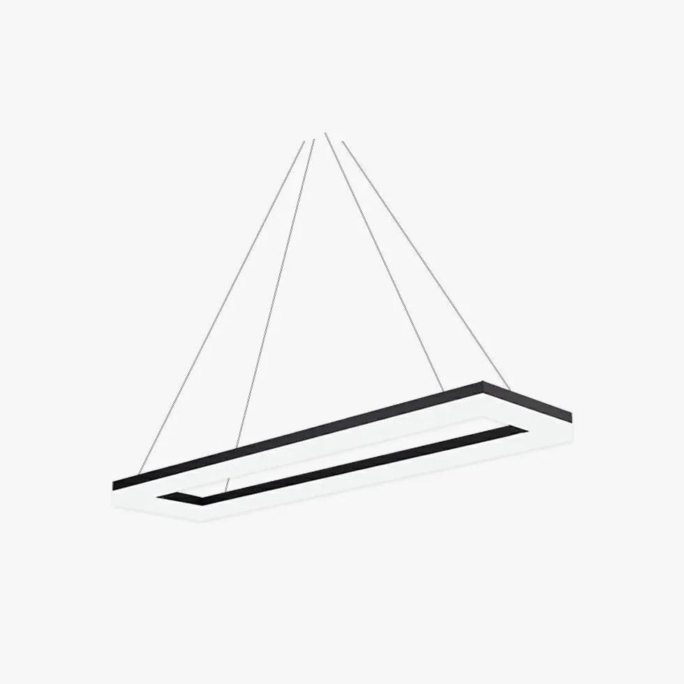 Modern Rectangular Led Office Pendant Lighting | boxzora