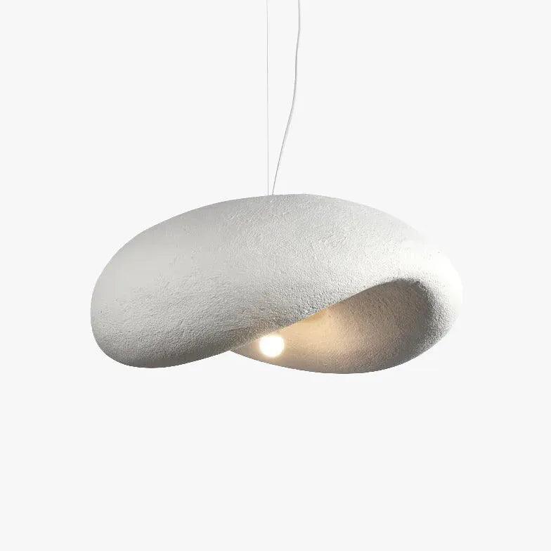 Lámpara colgante nórdica Wabi Sabi LED regulable para sala de estar | boxzora