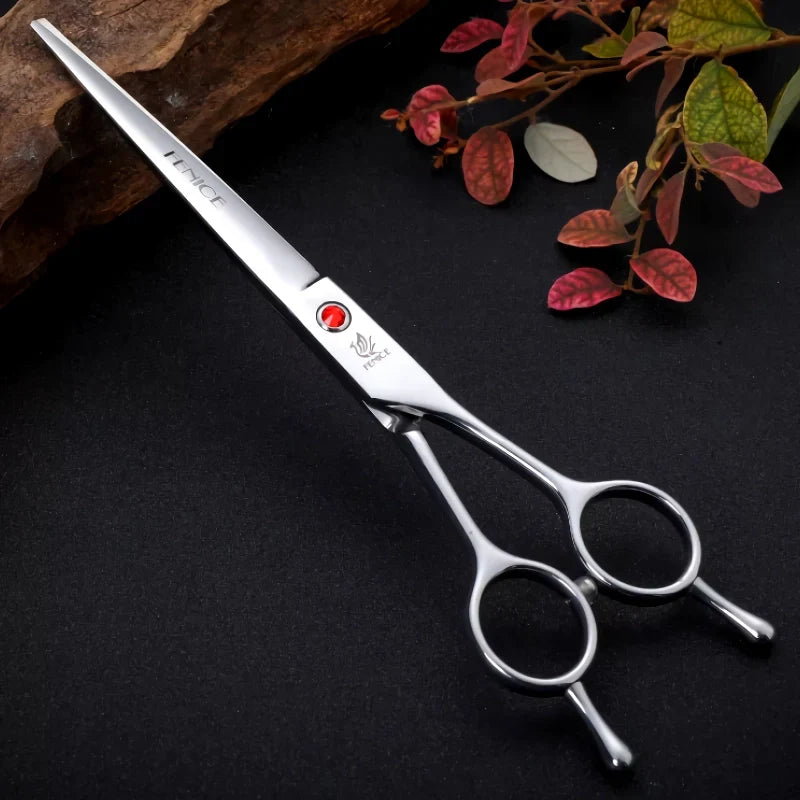 Professional Straight Pet Shears — 7.0, 7.5 & 8.0 Inch Sizes
