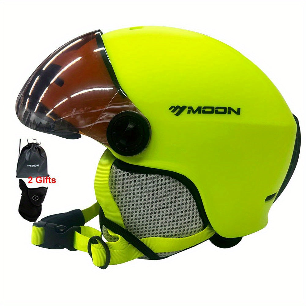 Cască de schi de calitate Autumn — sistem de închidere reglabil, carcasă ventilată, piese detașabile