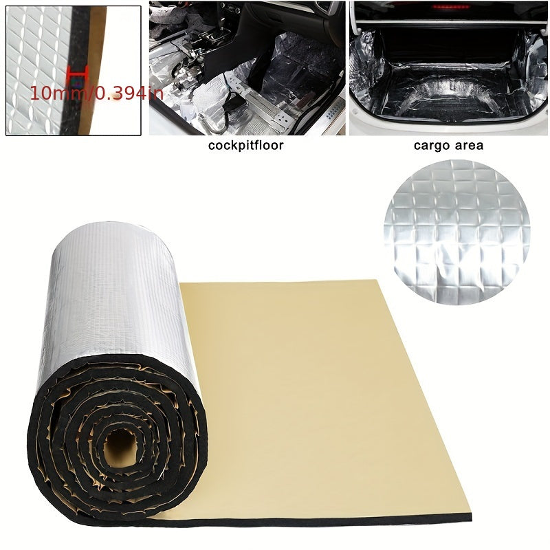 Self-Adhesive Car Insulation Foam — Thermal Acoustic Soundproofing Rubber-Plastic Material Sheets