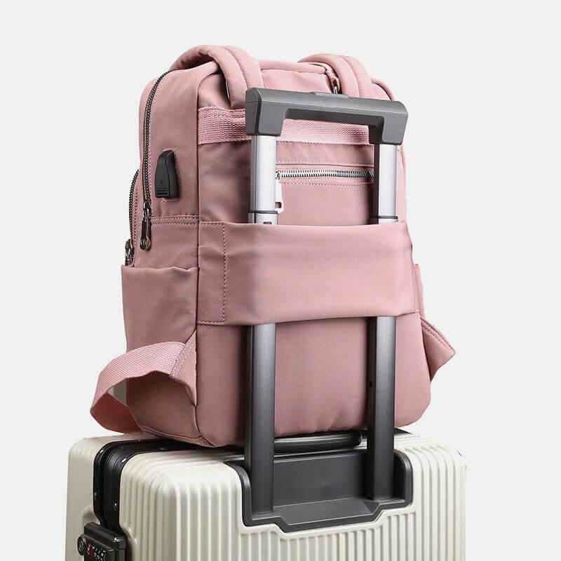 Waterproof Multifunction Backpack – Durable Exterior, Integrated USB Charging Port