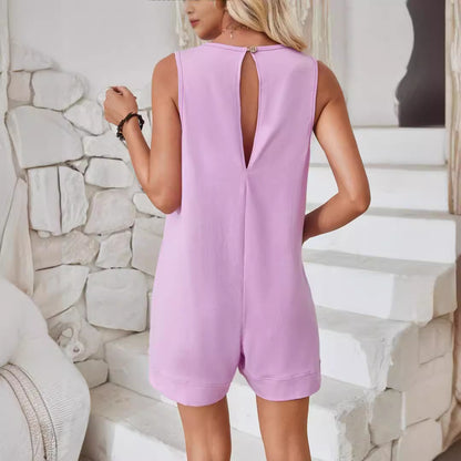 Combishort Coton Décontracté