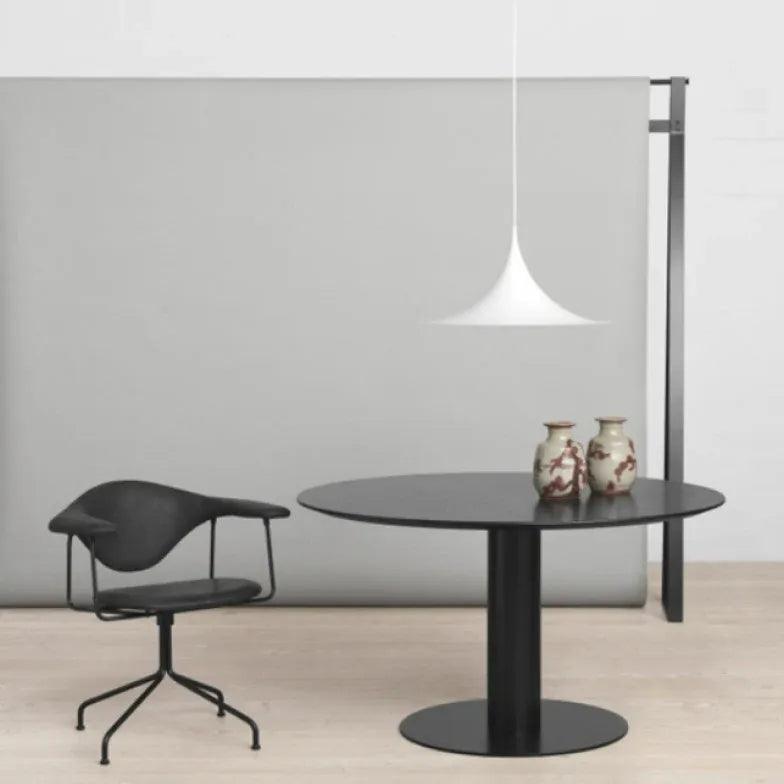 Minimalistische zwarte trompet-hanglamp | boxzora