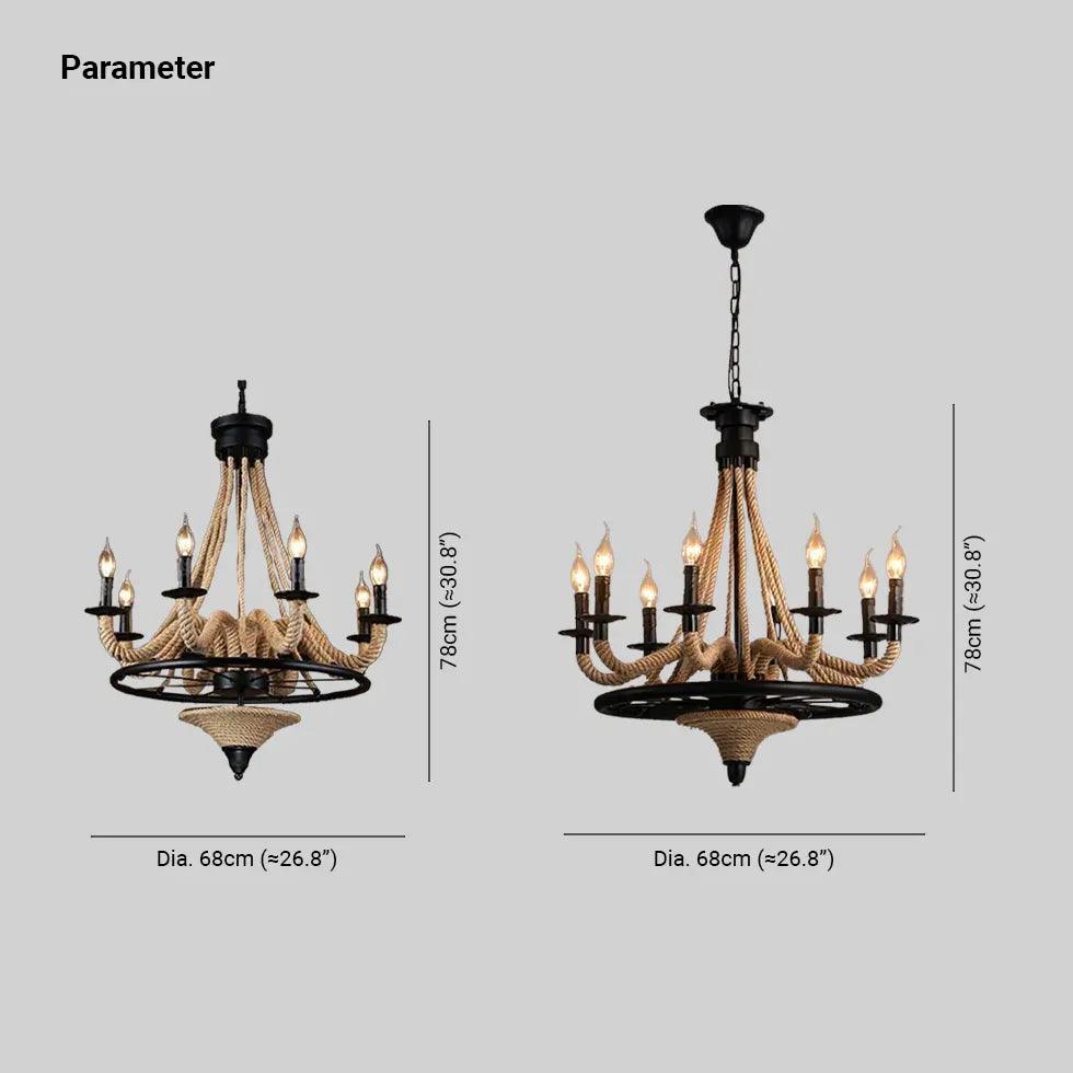 Candelabru modern cu design de lumânări pentru sufragerie | boxzora