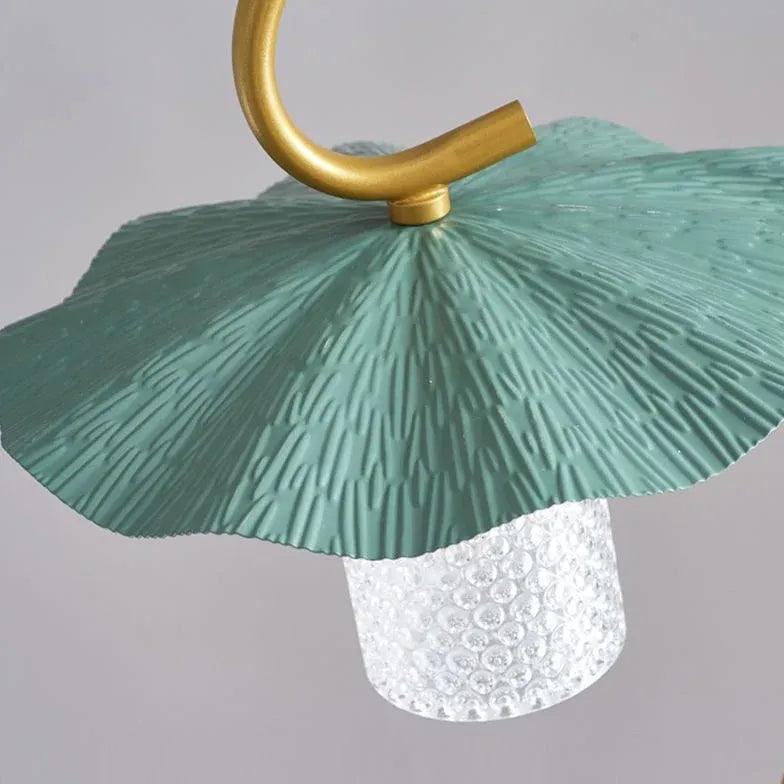 Minimalistyczna lampa podłogowa LED w kształcie falującego UFO | boxzora