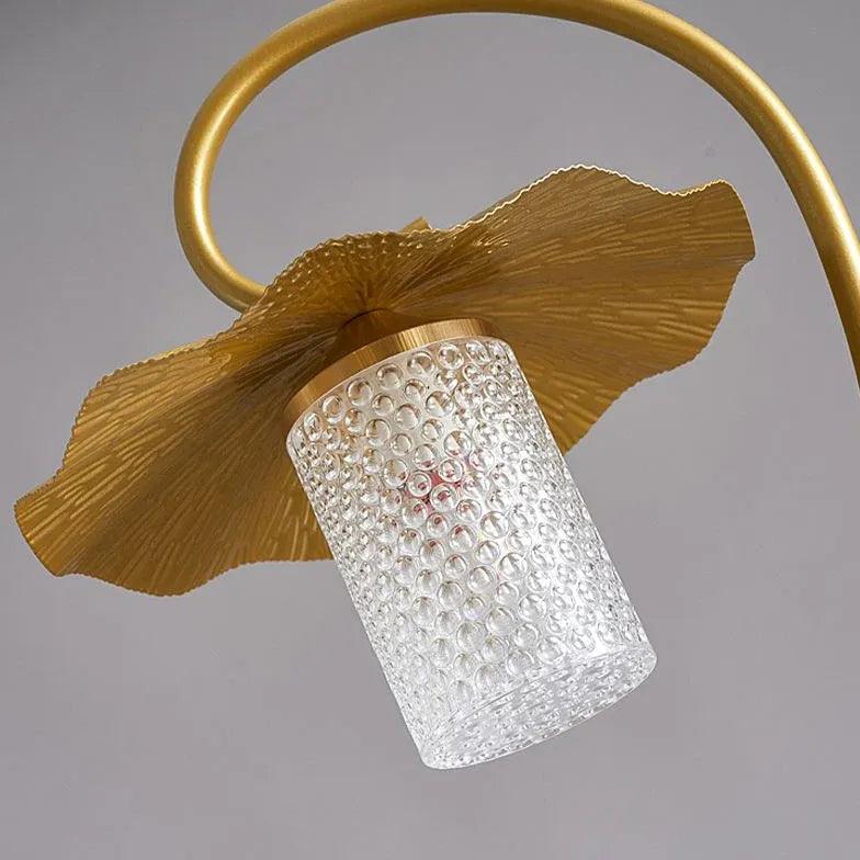 Minimalistyczna lampa podłogowa LED w kształcie falującego UFO | boxzora