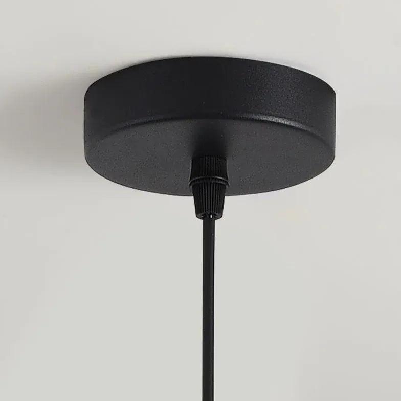 Suspension LED en verre opale pour salle à manger | boxzora