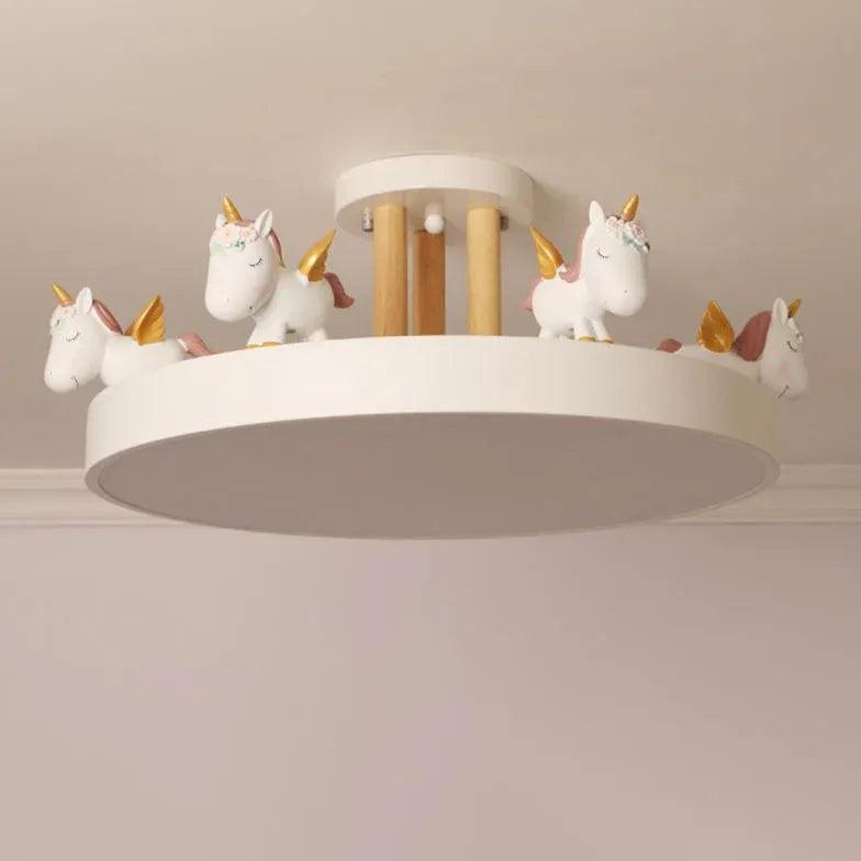 LED stropní svítidlo s jednorožcem pro děti | boxzora
