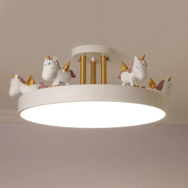 LED stropní svítidlo s jednorožcem pro děti | boxzora