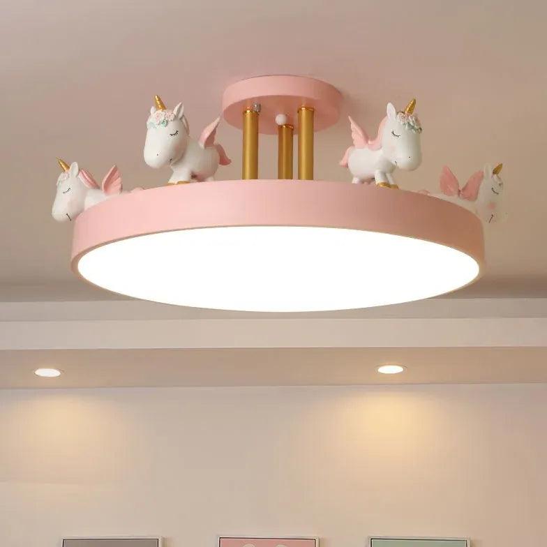 LED stropní svítidlo s jednorožcem pro děti | boxzora