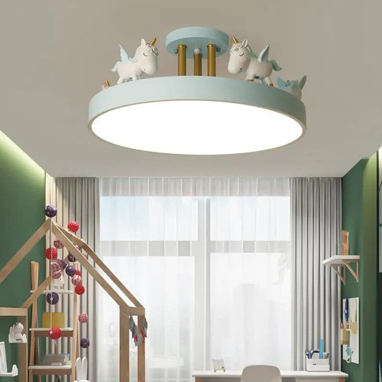 LED stropní svítidlo s jednorožcem pro děti | boxzora