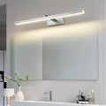 Candeeiro de parede moderno linear para casa de banho, de metal impermeável | boxzora