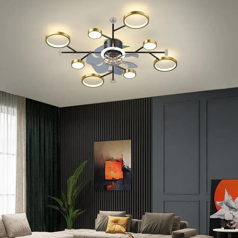 Modern Ceiling Fan With Light For Bedroom | boxzora
