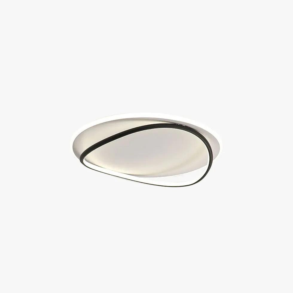 Minimalista kerek LED mennyezeti lámpa hálószobába | boxzora