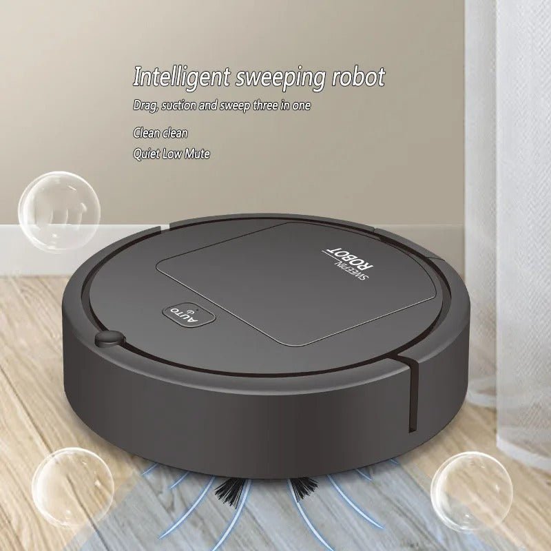 SILENTDUST Smart Robot Vacuum — HEPA Filtration, Ultra-Quiet Intelligent Cleaning