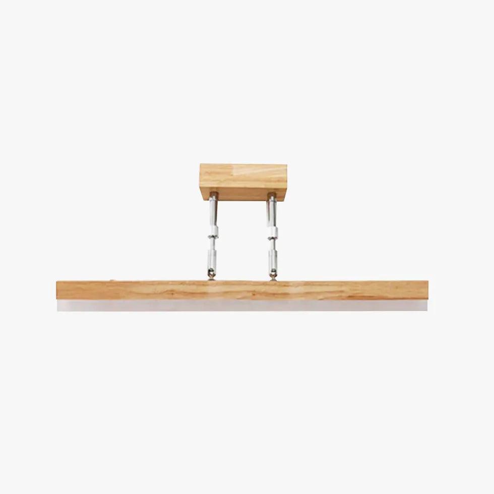 Minimalistische houten LED-schilderijverlichting voor de badkamer | boxzora