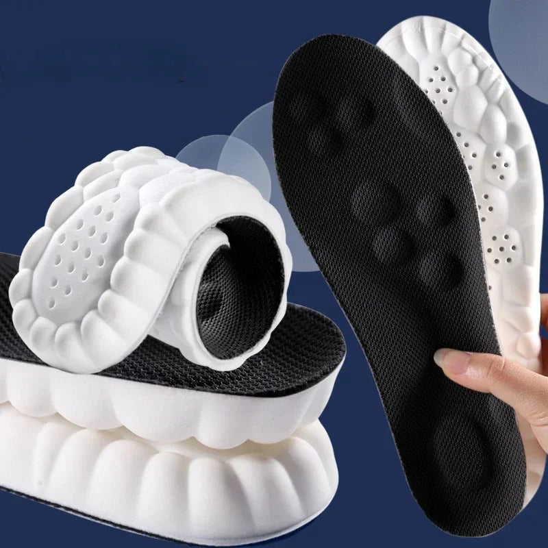 Solette in memory foam CloudSole — Supporto dell'arco plantare CloudBounce 4D, comfort ortopedico, sollievo dal dolore