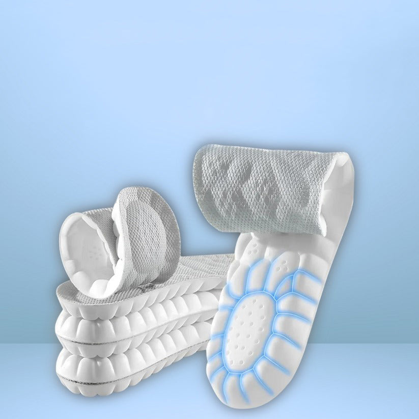 Solette in memory foam CloudSole — Supporto dell'arco plantare CloudBounce 4D, comfort ortopedico, sollievo dal dolore