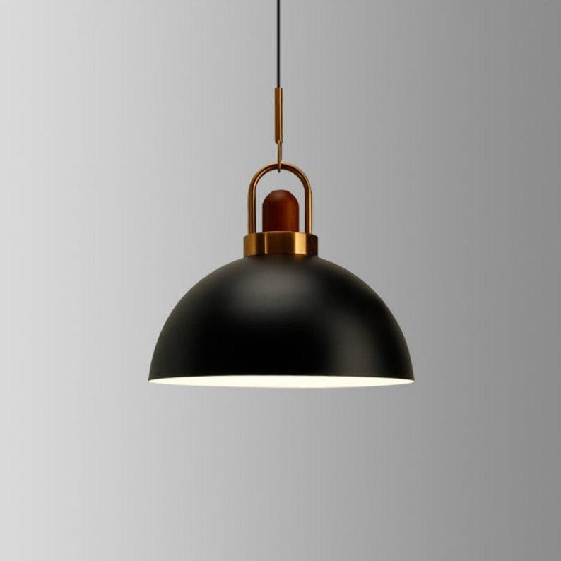Lámpara LED de techo de madera Nordic Single Macaron | boxzora