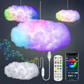 Bunte LED-Wolken-Nachtleuchte — Astronauten-Design