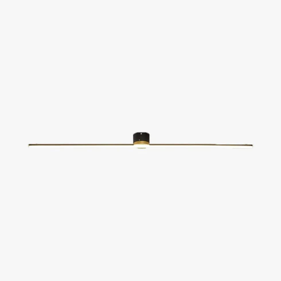 Modern Linear Semi Flush Mount Ceiling Light for Living Rooms, Anti Glare | boxzora