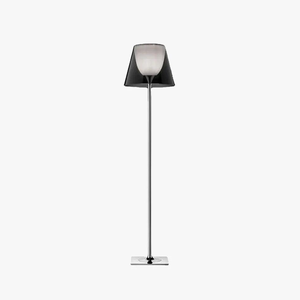Nowoczesna półprzezroczysta lampa podłogowa w kształcie stożka | boxzora