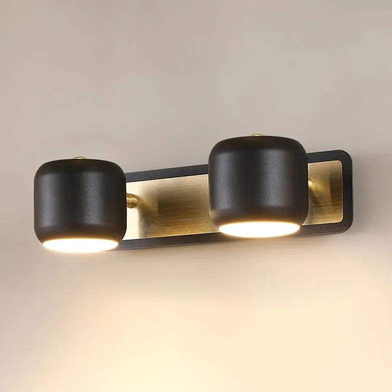 Lámparas cilíndricas minimalistas para cuadros de baño | boxzora
