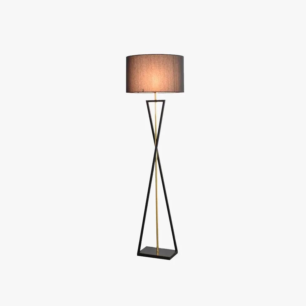 Moderne Eisen-Dreibein-Stehlampe für das Wohnzimmer | boxzora