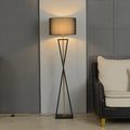 Lampe de sol moderne en fer avec trépied pour salon | boxzora
