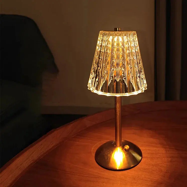 Lampe de table Luxe rechargeable - Commande tactile sans fil