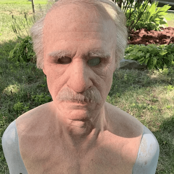 MaskEnigma Realistic Elderly Disguise Mask